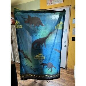 Kids Curtain Jurassic World "Fallen Kingdom" 63"x40" Window Panel - Set of 2